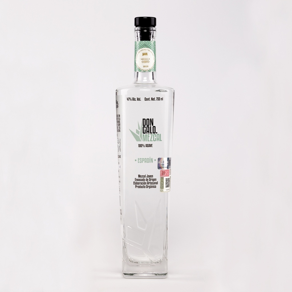 Don Galo Mezcal Artesanal Oaxaca Espadín Jóven 47° 750 ml 