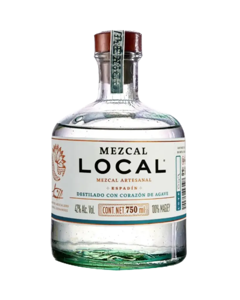 Local Artesanal Oaxaca Espadín Destilado con Corazón de Agave 42º 750 ml