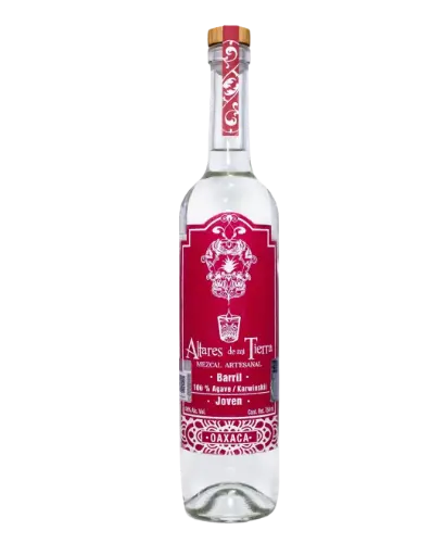 [MezArtOaxAltarBarJov460022] Altares de mi Tierra Mezcal Artesanal Oaxaca Barril Jóven 47º 750 ml
