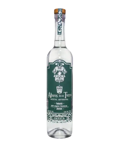 [MezArtOaxAltarTobJov460026] Altares de mi Tierra, Mezcal Artesanal de Oaxaca, Tobalá Joven 47º 750 ml