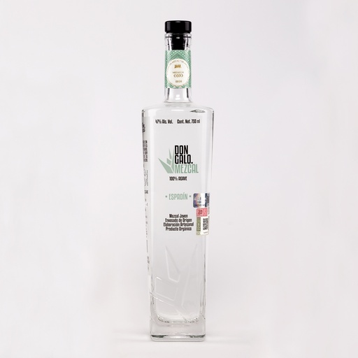 [MezArtOaxDonGaEspJov470033] Don Galo Mezcal Artesanal Oaxaca Espadín Jóven 47° 750 ml 
