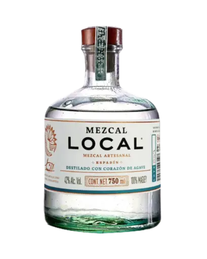 Local Artesanal Oaxaca Espadín Destilado con Corazón de Agave 42º 750 ml