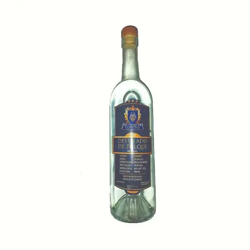 [DesArtHidCasaCSalAbo450089] Destilado de Pulque Casa Coyotes Salmiana 45° 3er destilación 750 ml Chinicuil