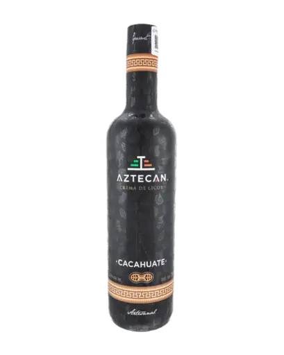 [CreVerAztecCañCac150092] Aztecan Crema de Licor Cacahuate 15º 750 ml 