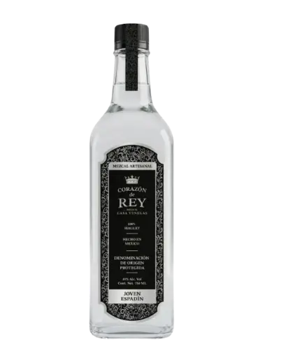 Corazón de Rey Mezcal Artesanal Oaxaca Espadín Jóven 45% Alc. Vol. 750ml